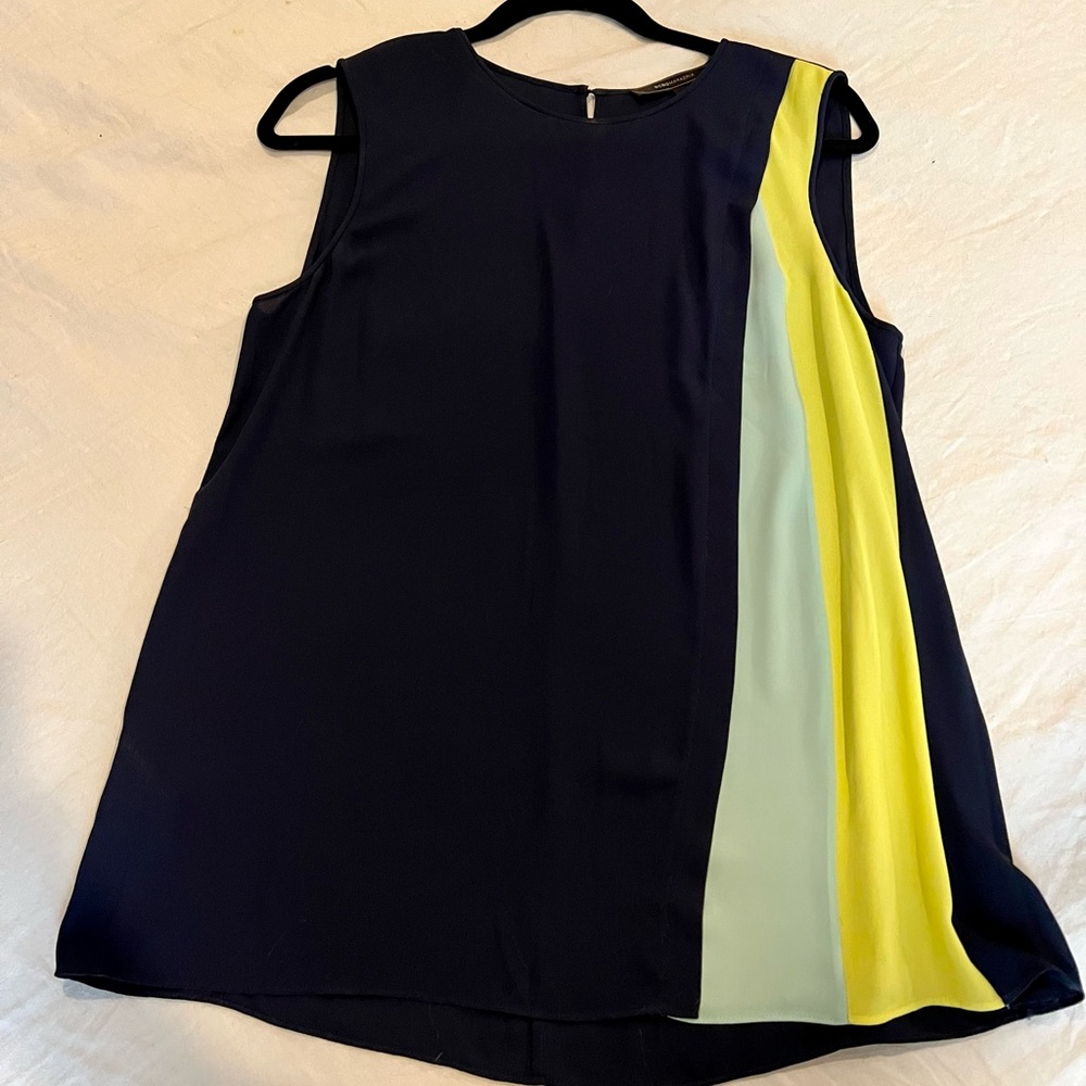 BCBG Navy Tank Top